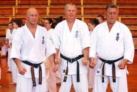 Od lewej: Sensei Tadeusz Winkler 2 Dan, Branch Chief Ukrainy, Sensei Edward Urbańczyk 4 Dan